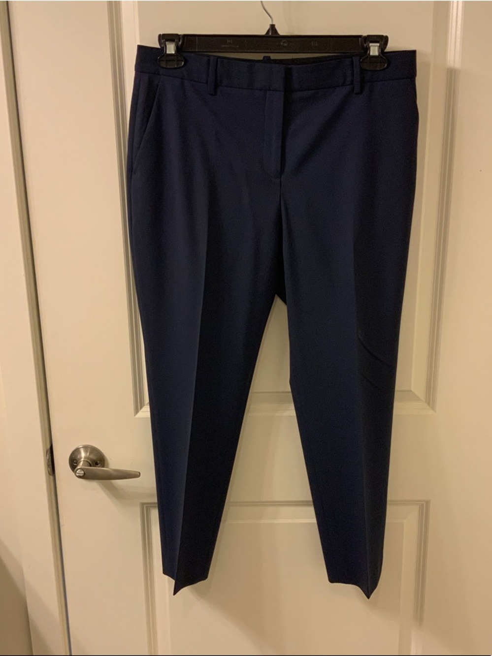 Theory Treeca Goodwool Navy Women's Dress Pants